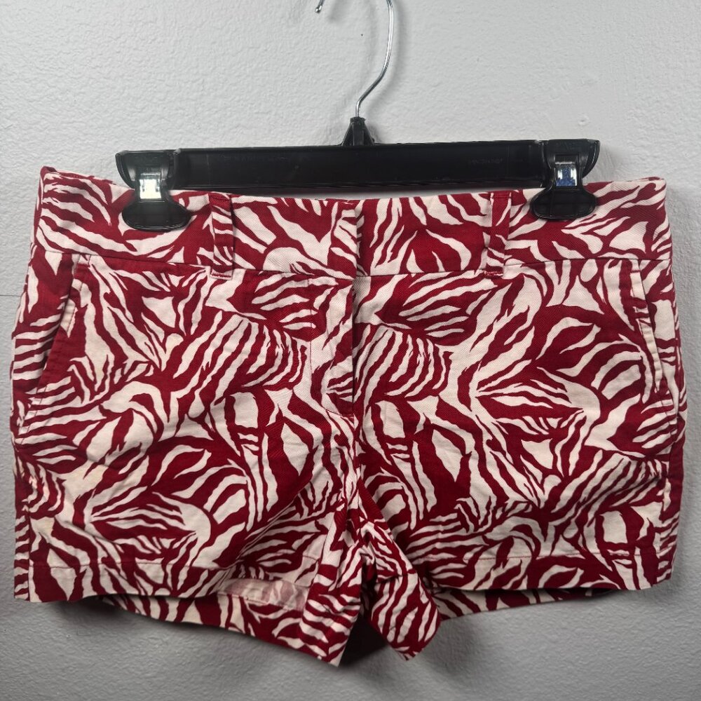 Red & White Shorts from Loft Outlet